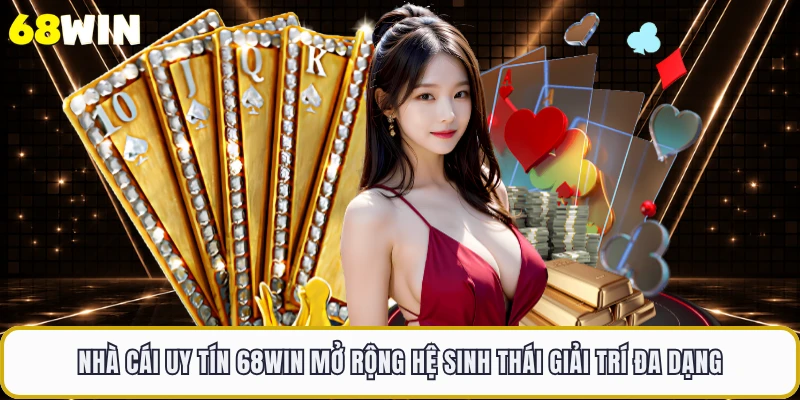 Nhà cái uy tín 68WIN mở rộng hệ sinh thái giải trí đa dạng